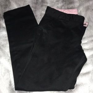 kids black khakis